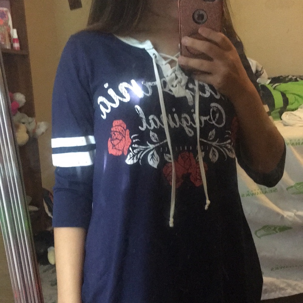 Two half sleeve t shirts